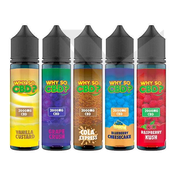 Why So CBD? 2000mg Full Spectrum CBD E-liquid 60ml