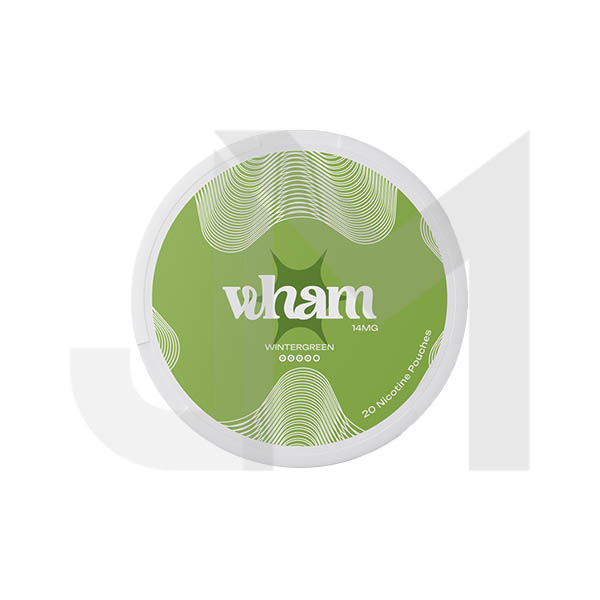 14mg Wham Regular Nicotine Pouch - 20 Pouches (Buy 1 Get 1 Free)
