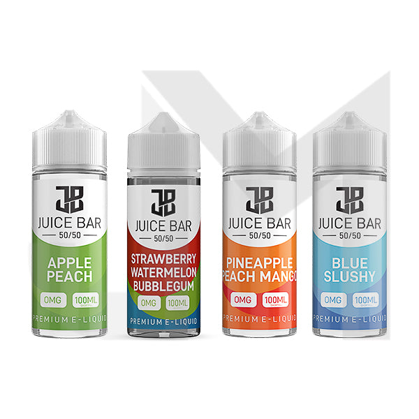 Juice Bar 100ml Shortfill 0mg (50VG/50PG)