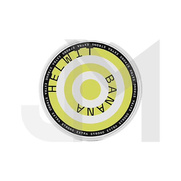 15mg HELWIT Extra Strong Banana Nicotine Pouches - 20 Pouches