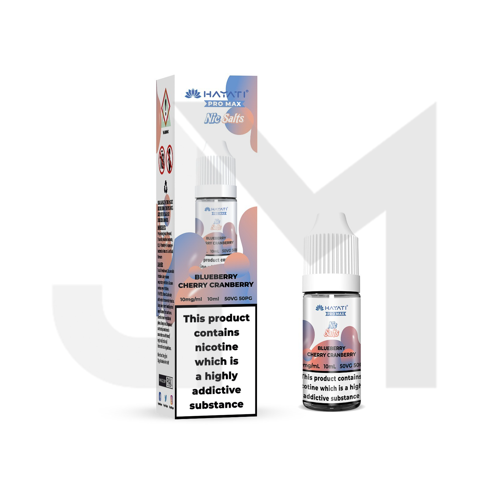 10mg Hayati Pro Max Nic Salts 10ml