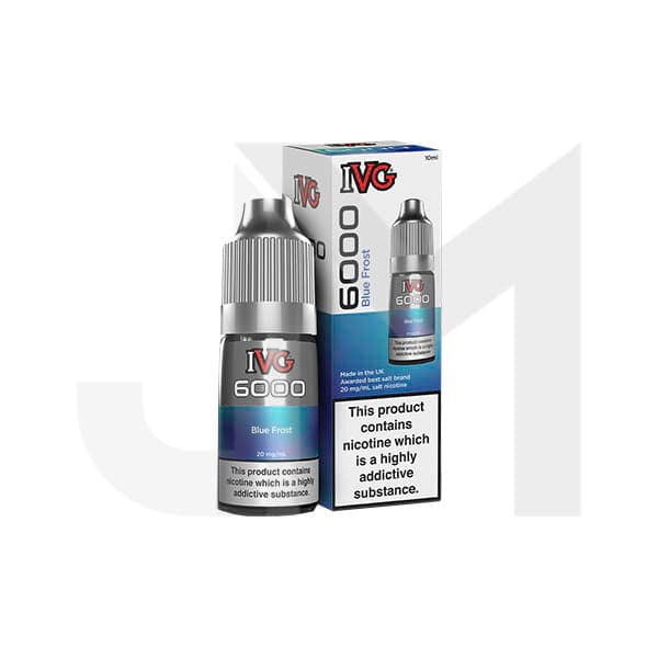 10mg IVG 6000 10ml Nic Salts (50VG/50PG)