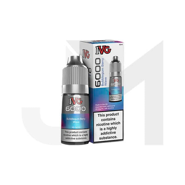 10mg IVG 6000 10ml Nic Salts (50VG/50PG)