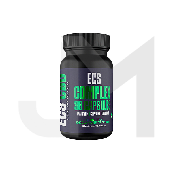 ECS Complex High Strength CBD Capsules - 30 Caps - 30mg per capsule