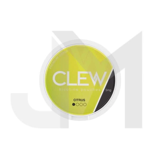5mg CLEW Nicotine Pouches - 20 Pouches