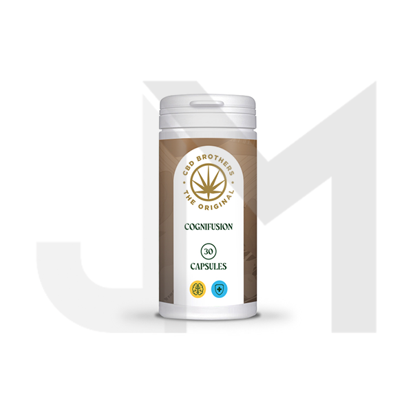 CBD Brothers Cognifusion 500mg Capsules - 30 Caps