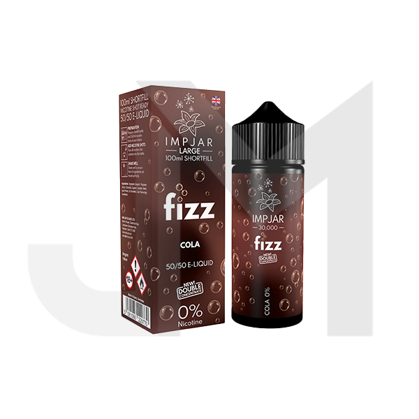 0mg Imp Jar Fizz 100ml Shortfill (50VG/50PG)