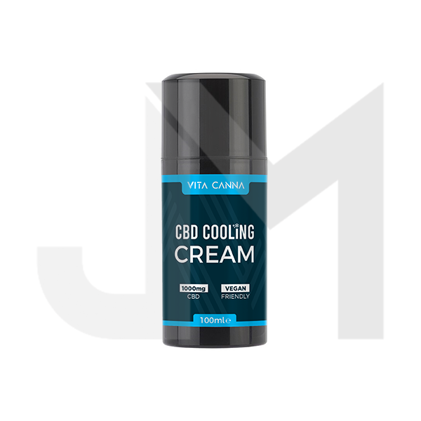 Vita Canna 1000mg CBD Cooling Cream 100ml (Buy 1 Get 1 Free)