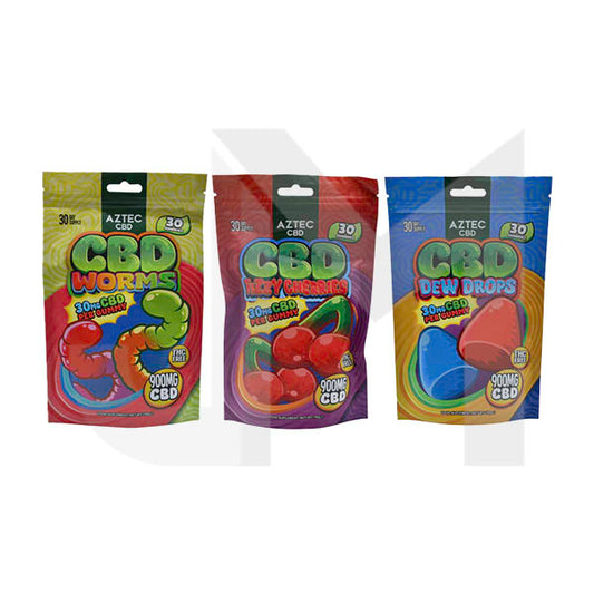 Aztec CBD 900mg Gummies - 150g