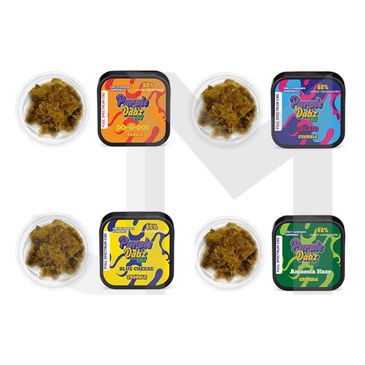 Purple Dank 60% Full Spectrum Crumble - 0.5g (BUY 1 GET 1 FREE)