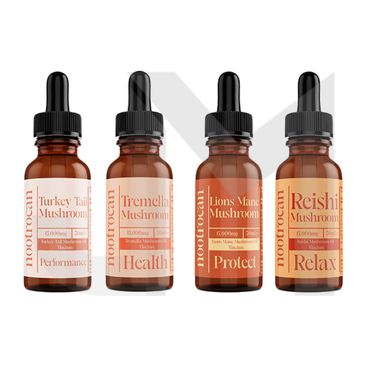 Nootrocan 15000mg Nootropic 50% Mushroom Tincture - 30ml