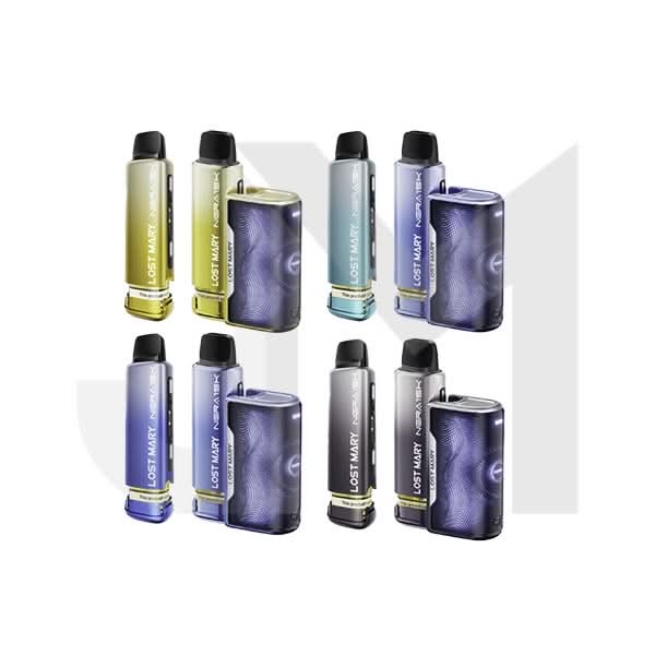 20mg LOST MARY Nera 30K Multi Edition Prefilled Pod Vape Kit - 30000 P 20mg LOST MARY Nera 30K Multi Edition Prefilled Pod Vape Kit - 30000 P