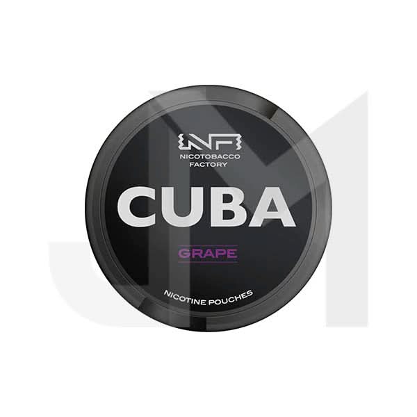 43mg CUBA Black Nicotine Pouches - 25 Pouches