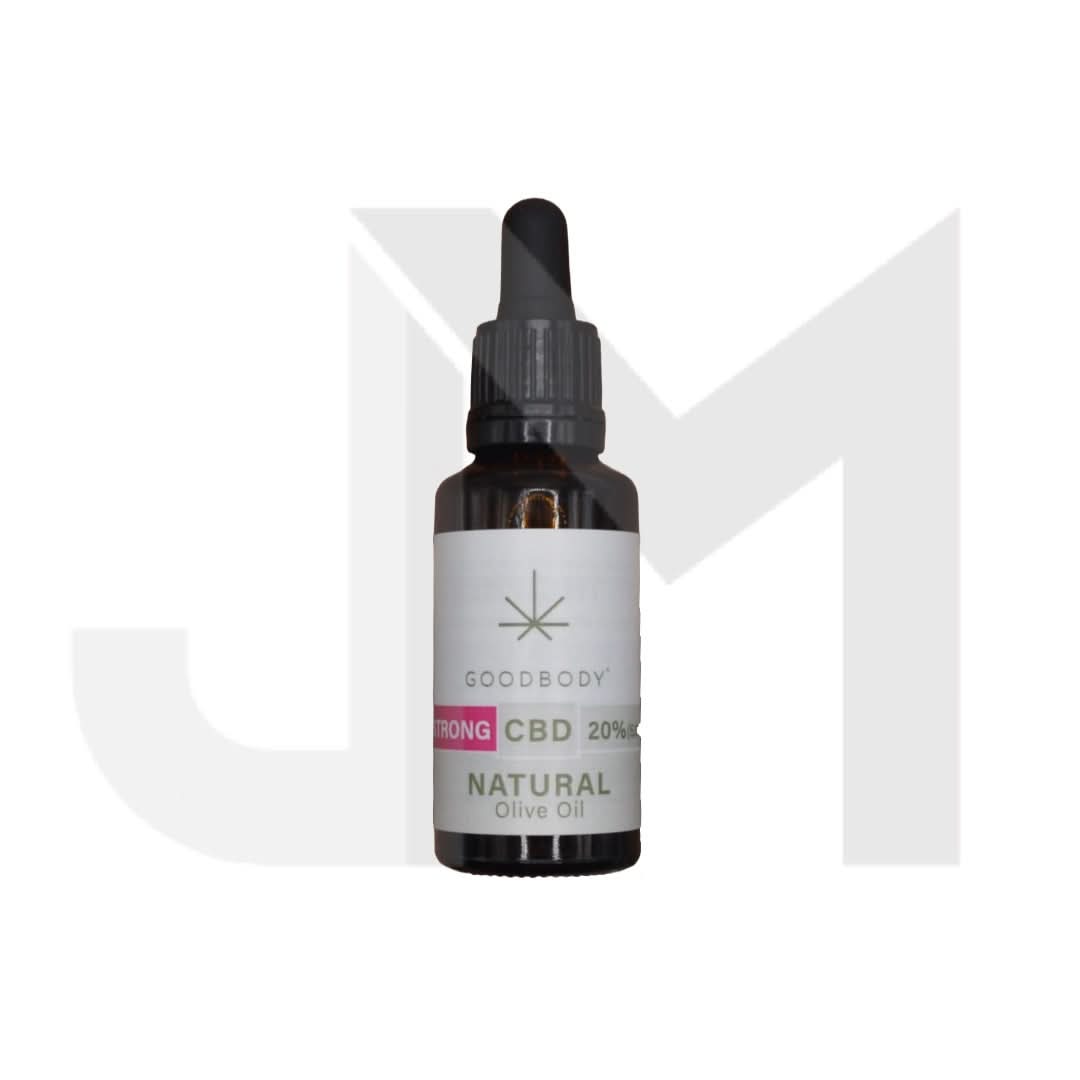 6000mg Goodbody Botanicals CBD 20% Olive Oil - 30ml