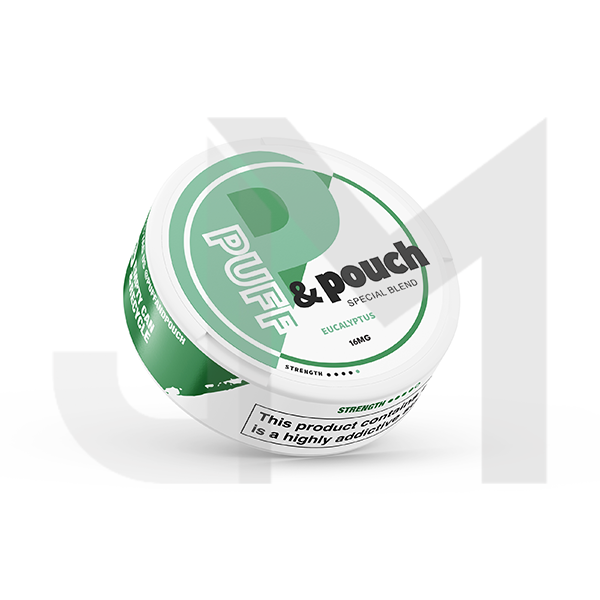 16mg Puff & Pouch Nicotine Pouches - 20 Pouches (BUY 1 GET 1 FREE)