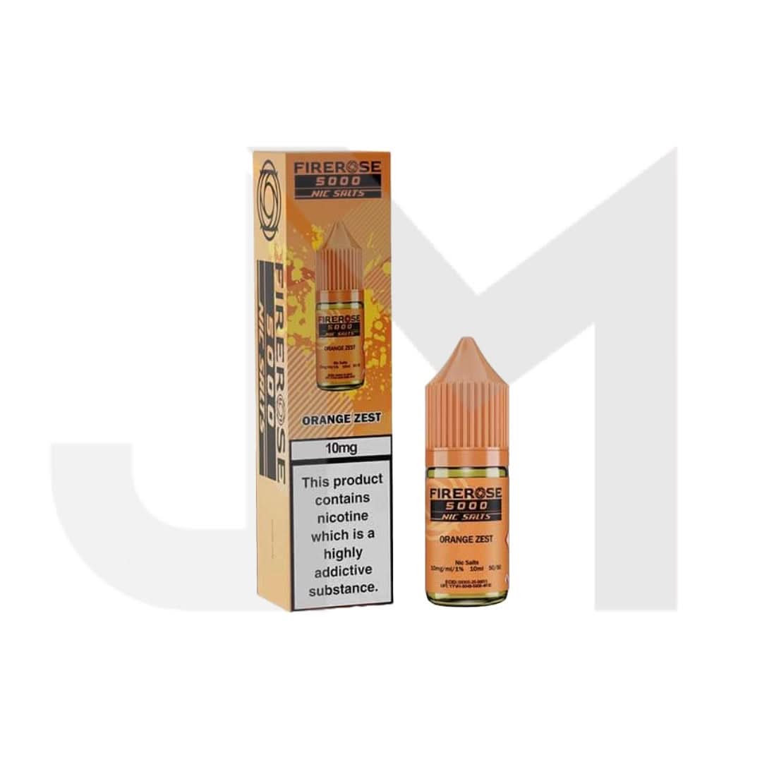 10mg Elux Firerose 5000 Nic salts 10ml (50VG/50PG)