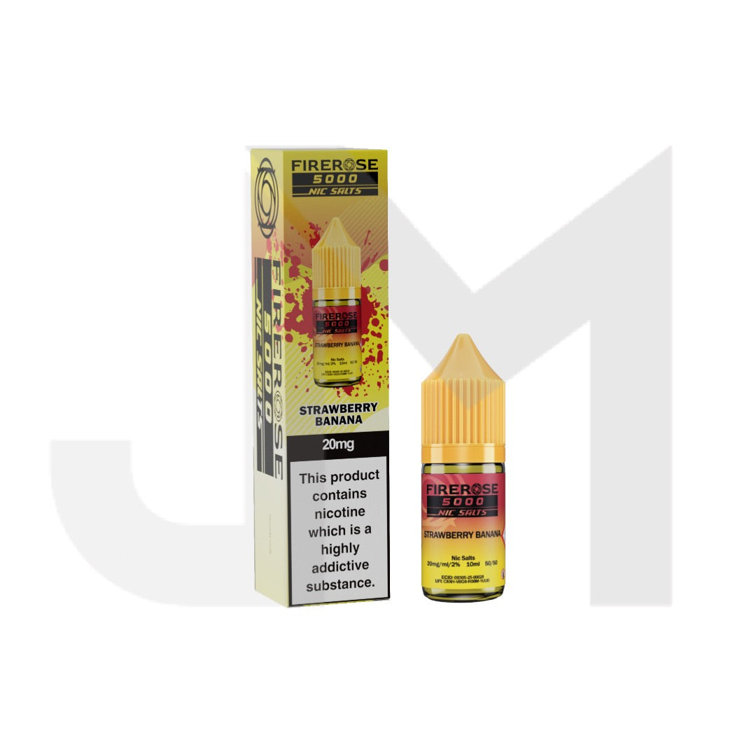 20mg Elux Firerose 5000 Nic salts 10ml (50VG/50PG)