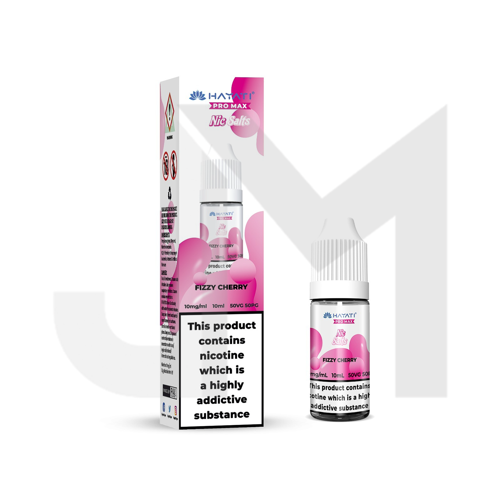 10mg Hayati Pro Max Nic Salts 10ml