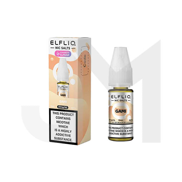 10mg ELFLIQ By Elf Bar 10ml Nic Salt (50VG/50PG) - Stoptober Special Offer!