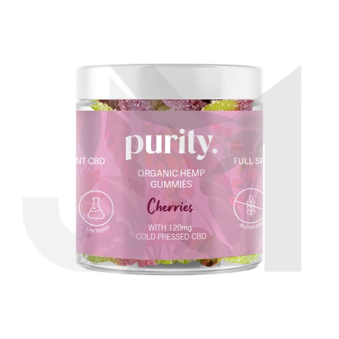 Purity 120mg Full-Spectrum CBD Vegan Gummies 150g