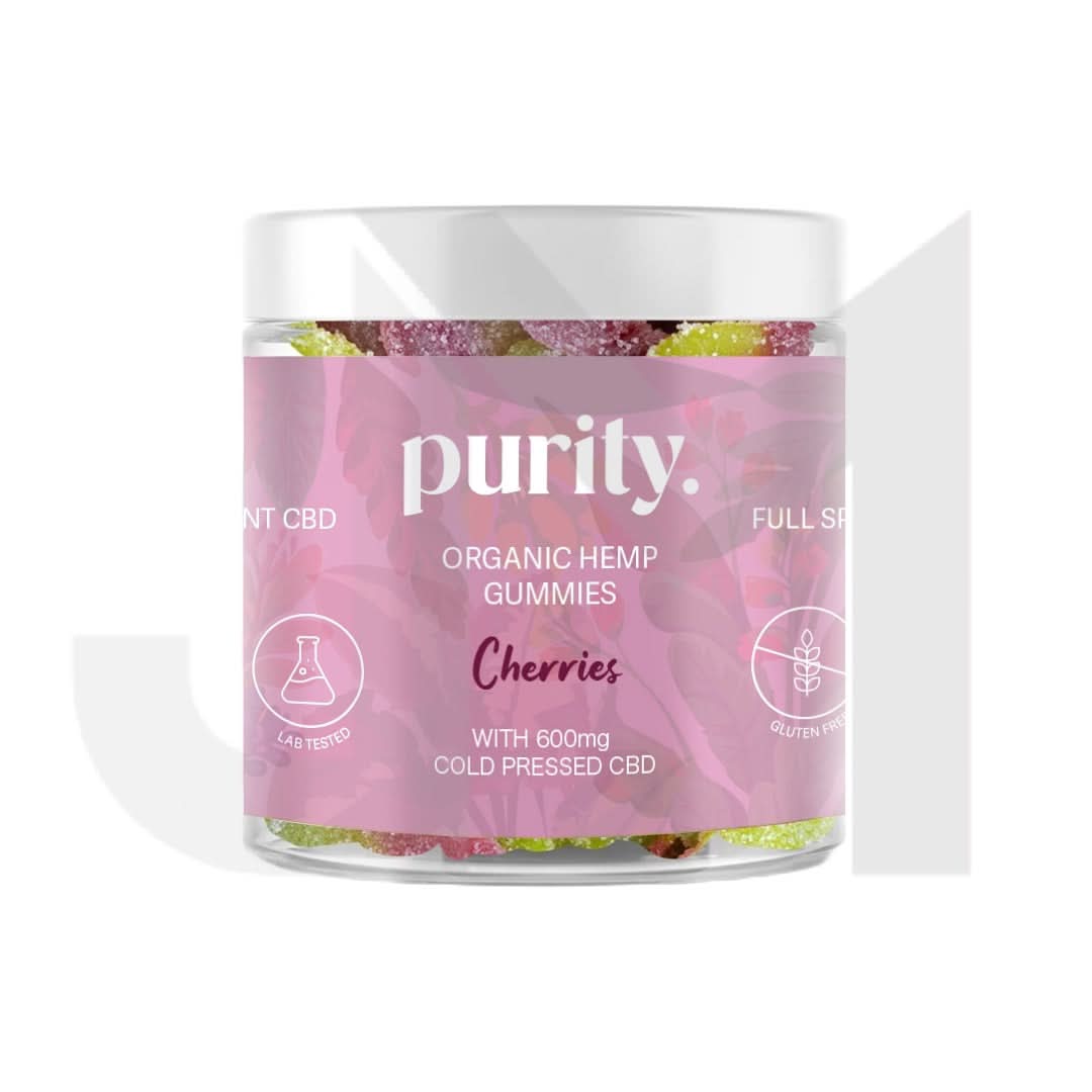 Purity 600mg Full-Spectrum CBD Vegan Gummies 150g