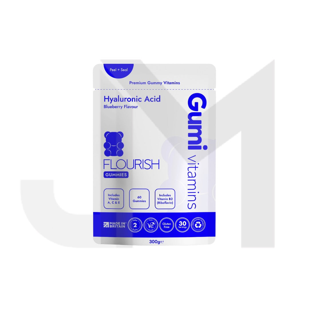 Gumi Vitamins Flourish Hyaluronic Acid Gummies - 60 Gummies
