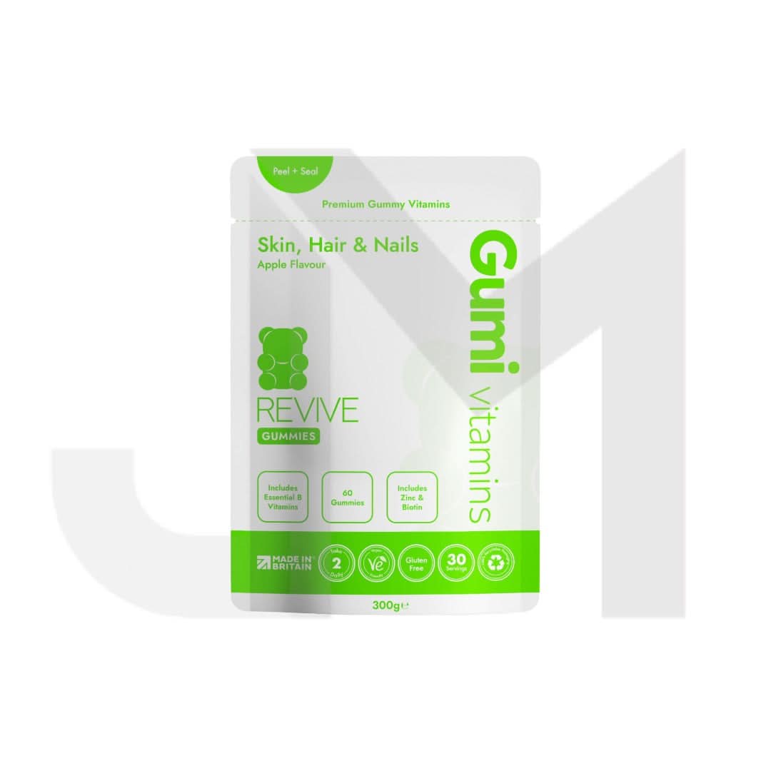 Gumi Vitamins Revive Skin Hair & Nails Gummies - 60 Gummies