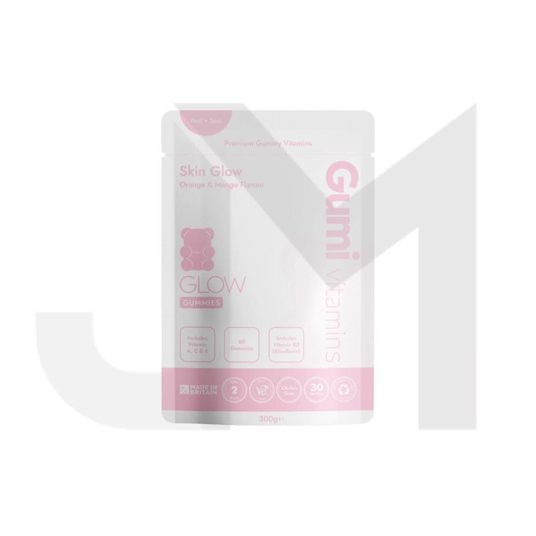 Gumi Vitamins Glow Skin Glow Gummies - 60 Gummies