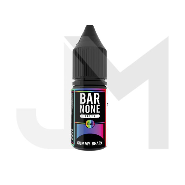 10mg BAR NONE Nic Salts 2x10ml (50VG/50PG)