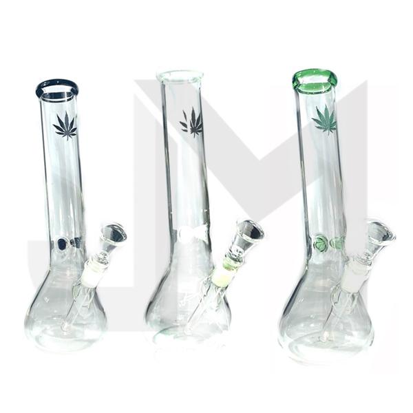 8 x 12" Handicrafted Glass Bong - GWP-12(GS0914)