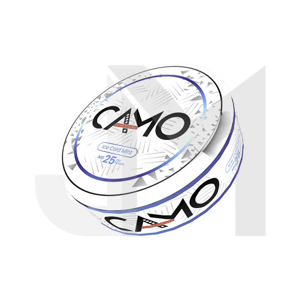 25mg Camo Nicotine Pouches - 20 Pouches