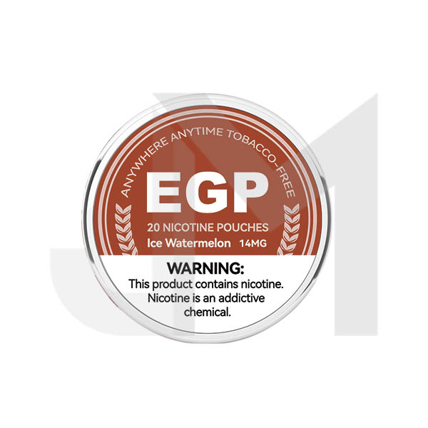 14mg EGP Nicotine Pouches - 20 Pouches