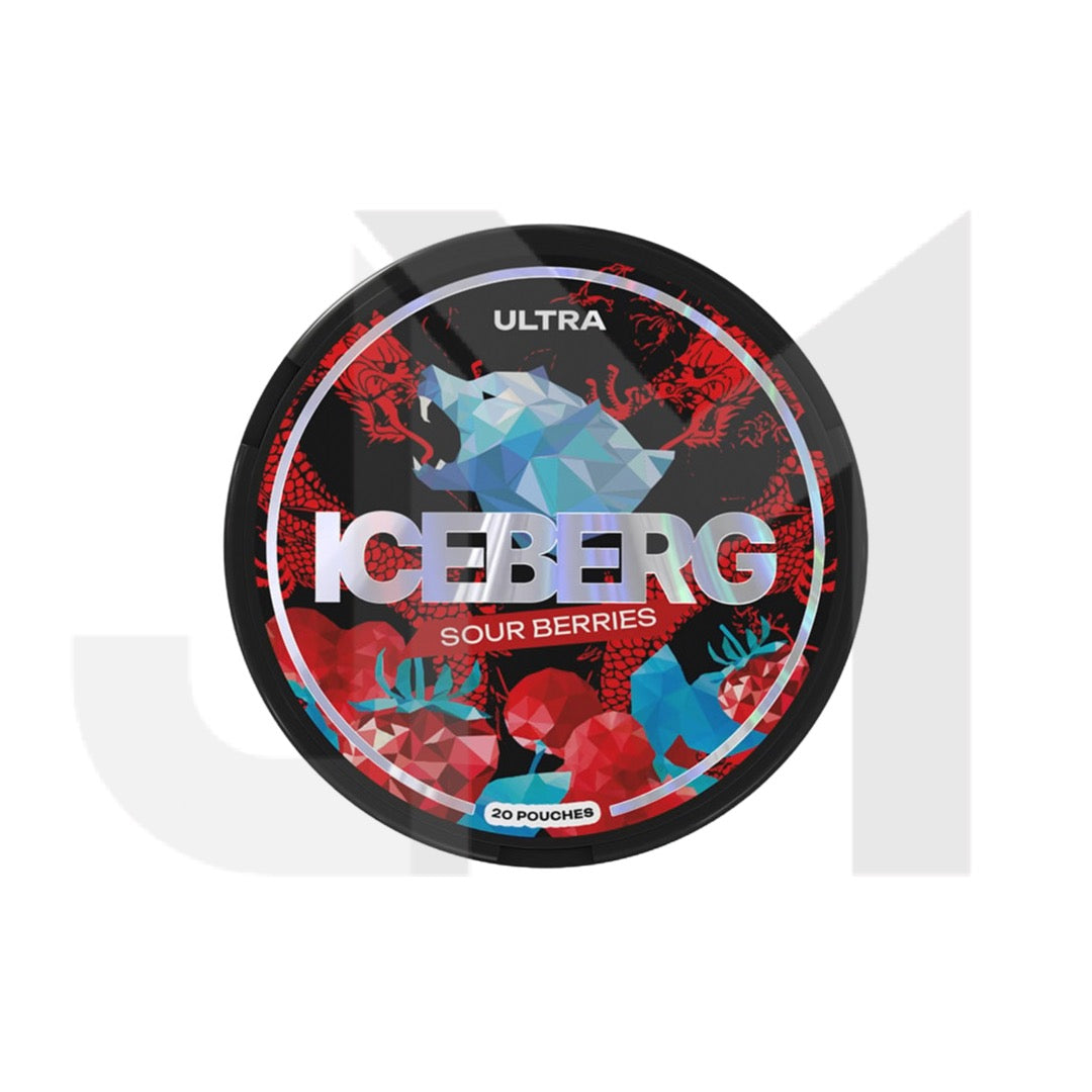 50mg Iceberg Ultra Nicotine Pouches - 20 Pouches