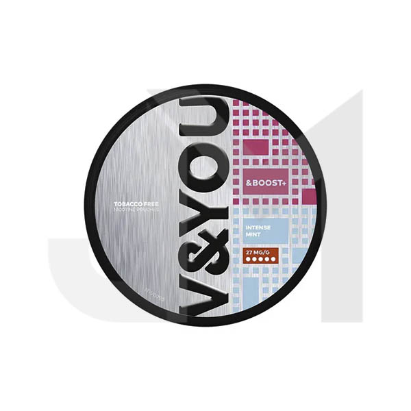 27mg V&YOU Boost+ Nicotine Pouch - 20 Pouches (Buy 1 Get 1 Free)