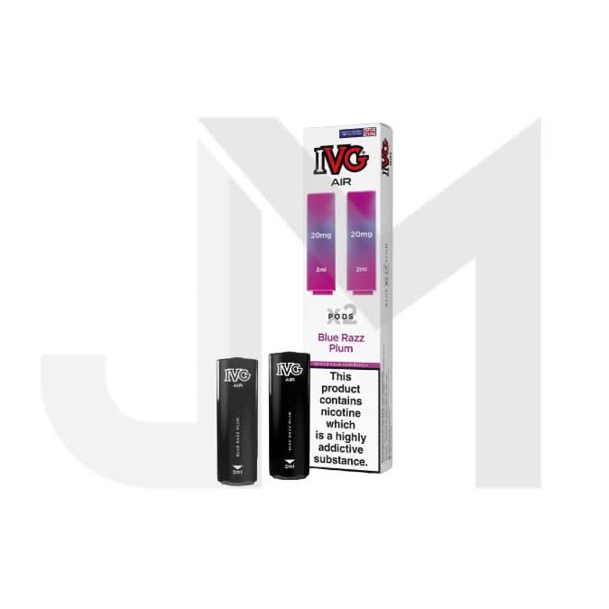 20mg IVG Air Prefilled Pods 2ml 1200 Puffs - 2 Pcs