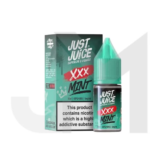 5mg Just Juice Mint 10ml Nic Salt (40VG/60PG)