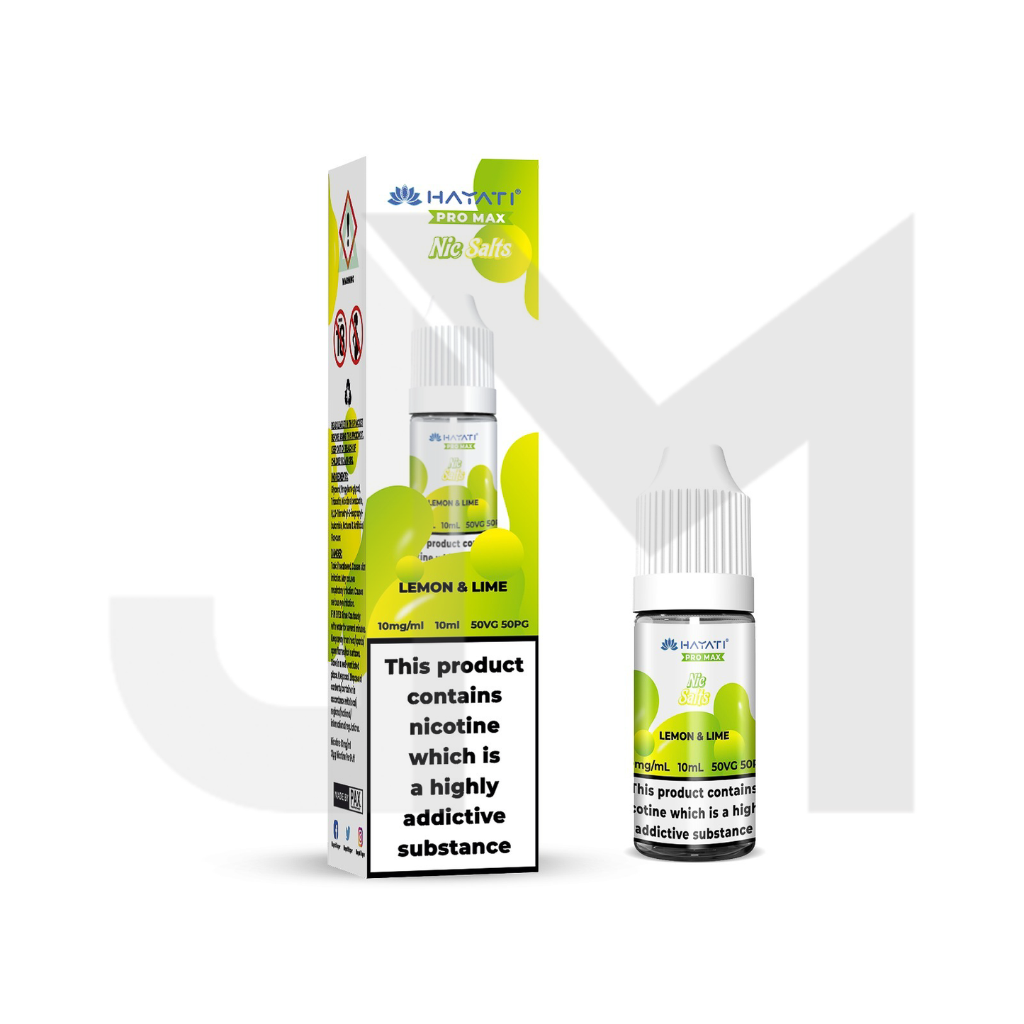 10mg Hayati Pro Max Nic Salts 10ml
