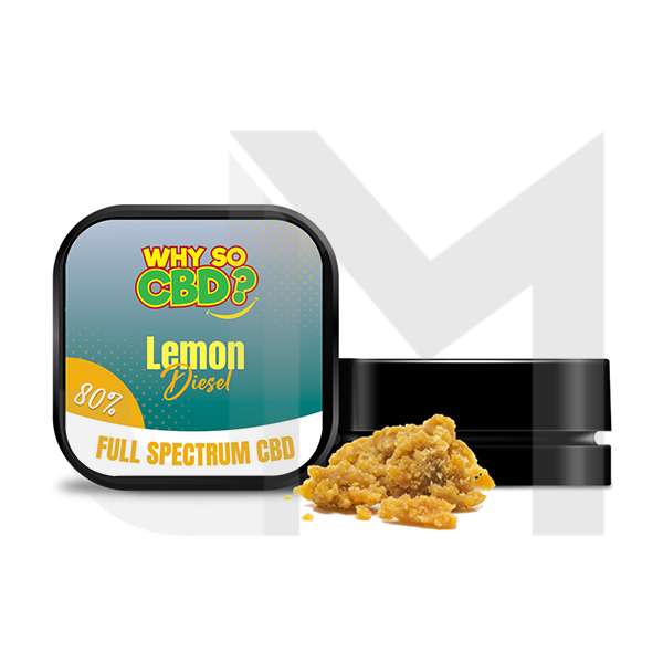 Why So CBD? 80% Full Spectrum CBD Crumble 5g