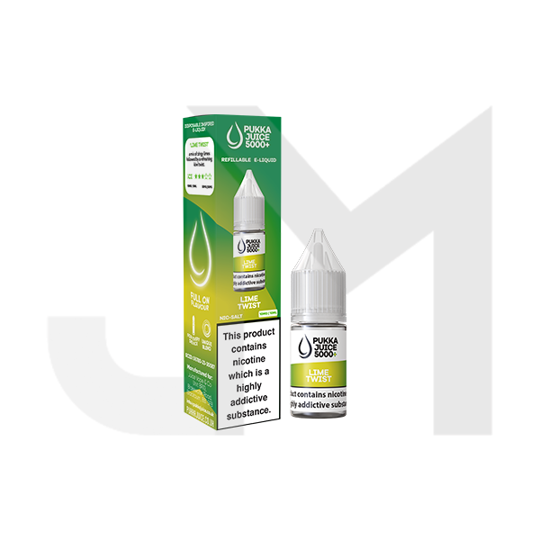 10mg Pukka Juice 5000+ 10ml Nic Salt (50VG/50PG)