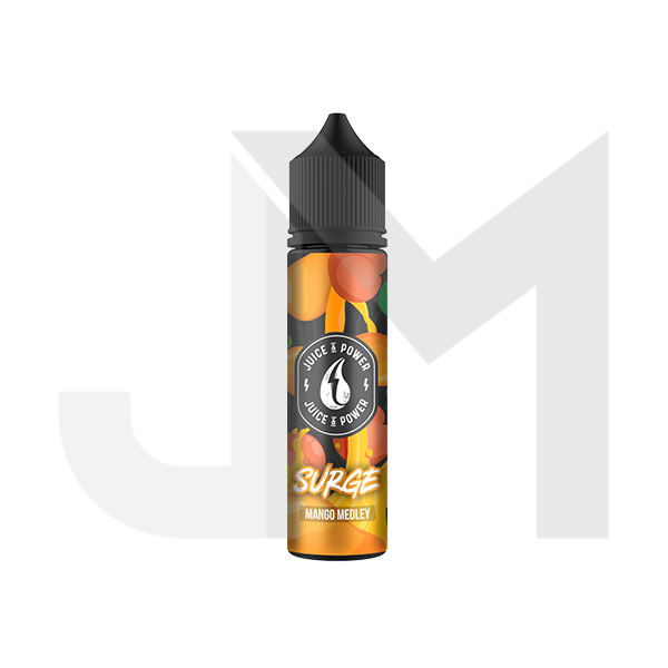 0mg Juice N Power Shortfills 50ml (70VG/30PG)