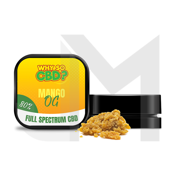 Why So CBD? 80% Full Spectrum CBD Crumble 5g