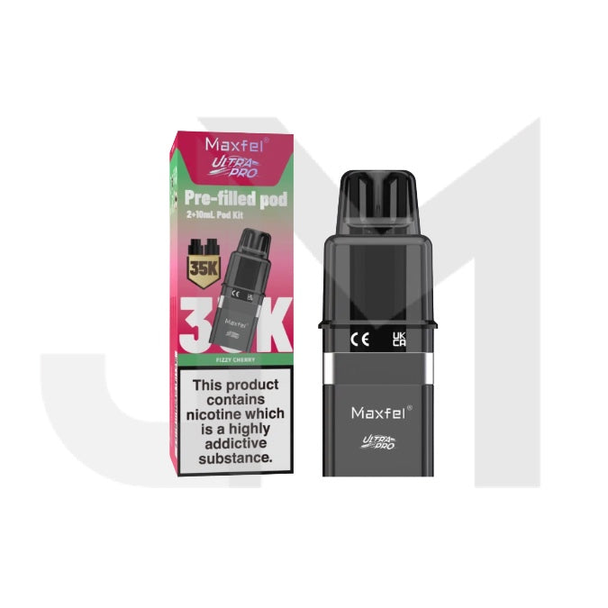 20mg Maxfel Ultra Pro Replacement Prefilled Pods 17500 Puffs
