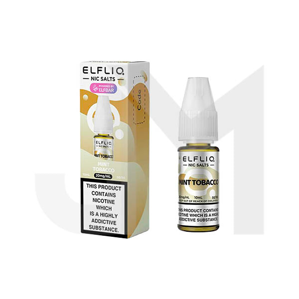 10mg ELFLIQ By Elf Bar 10ml Nic Salt (50VG/50PG) - Stoptober Special Offer!