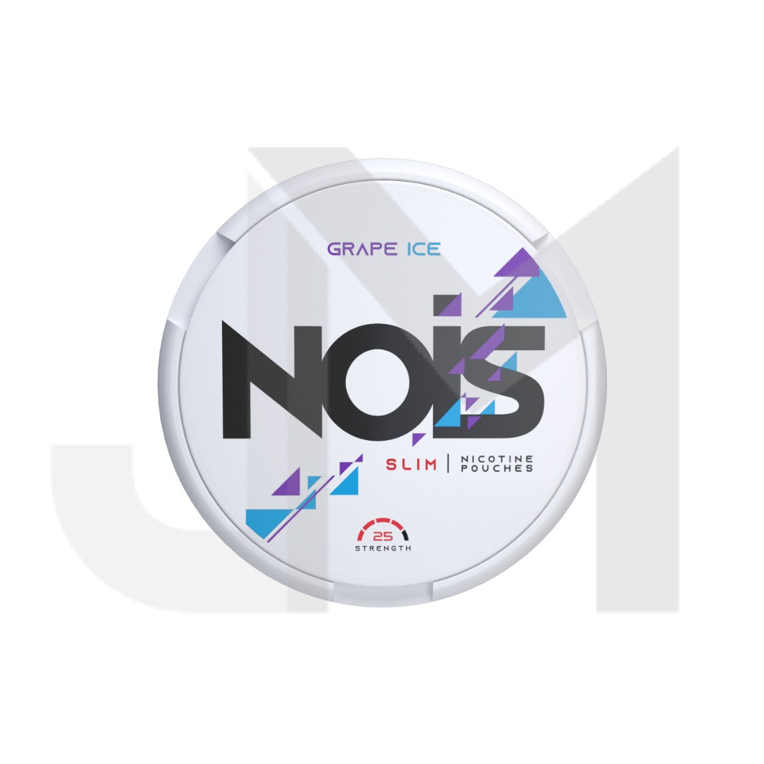 25mg NOIS Slim Nicotine Pouches - 22 Pouches