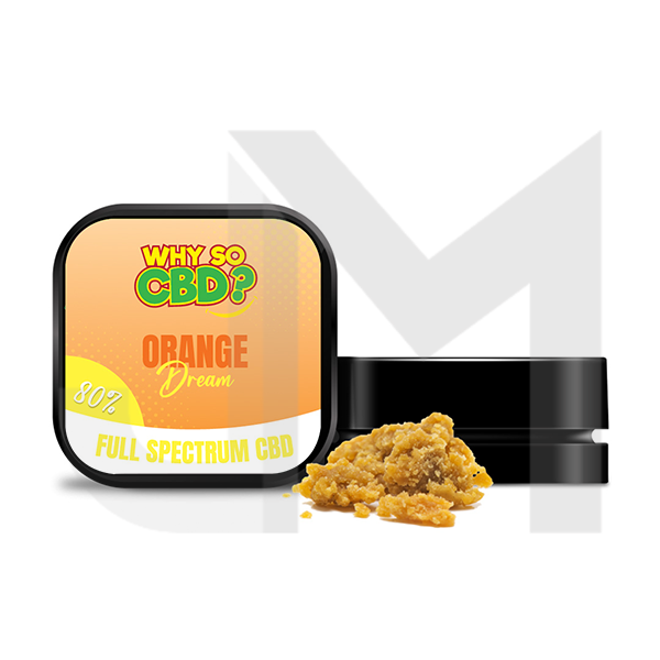 Why So CBD? 80% Full Spectrum CBD Crumble 5g