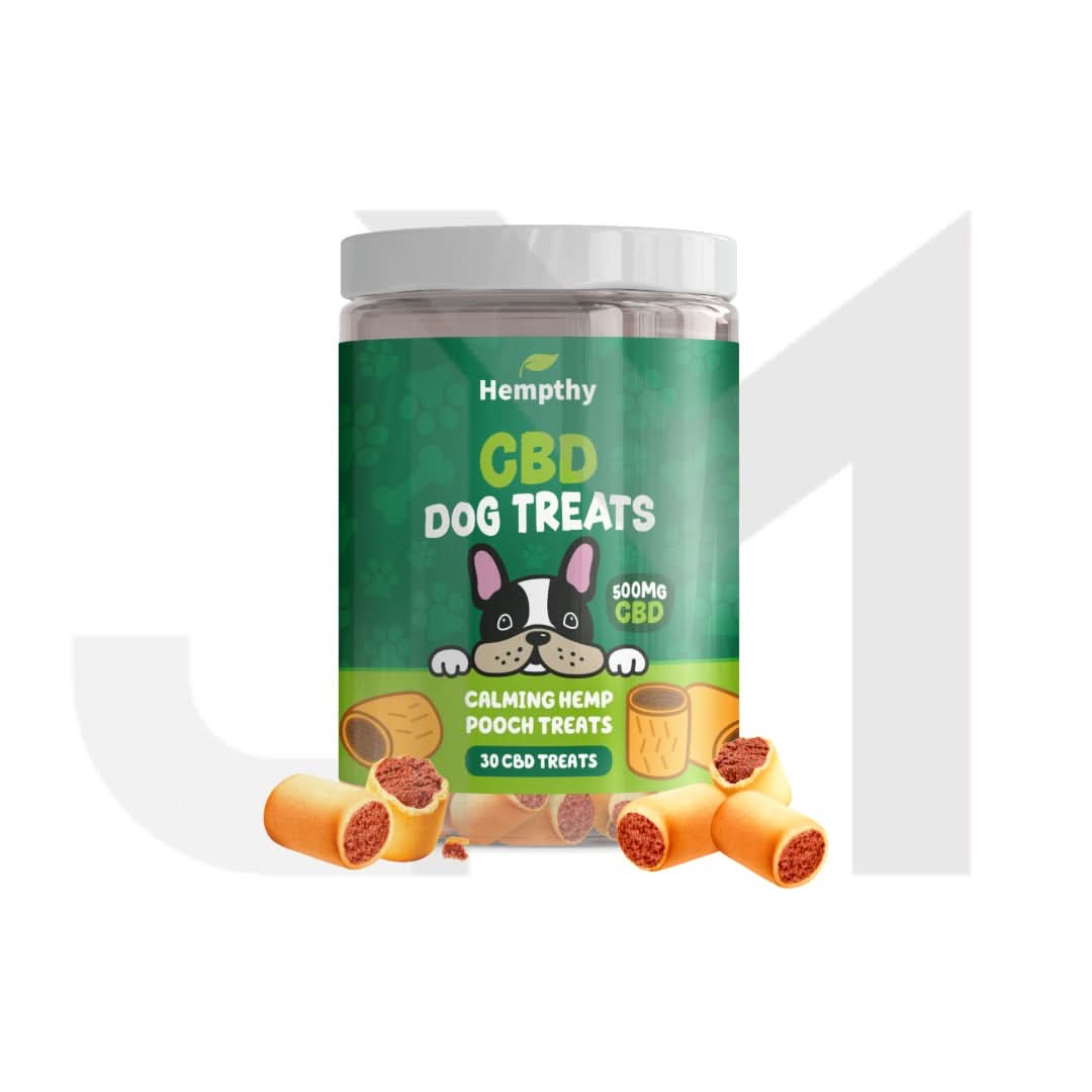 Hempthy 500mg Calming Hemp Dog Treats - 30 Treats