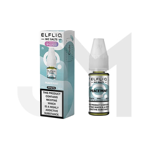 5mg ELFLIQ By Elf Bar 10ml Nic Salt (50VG/50PG) - Stoptober Special Offer!