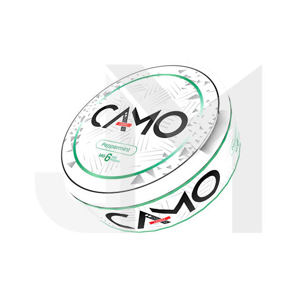 6mg Camo Nicotine Pouches - 20 Pouches