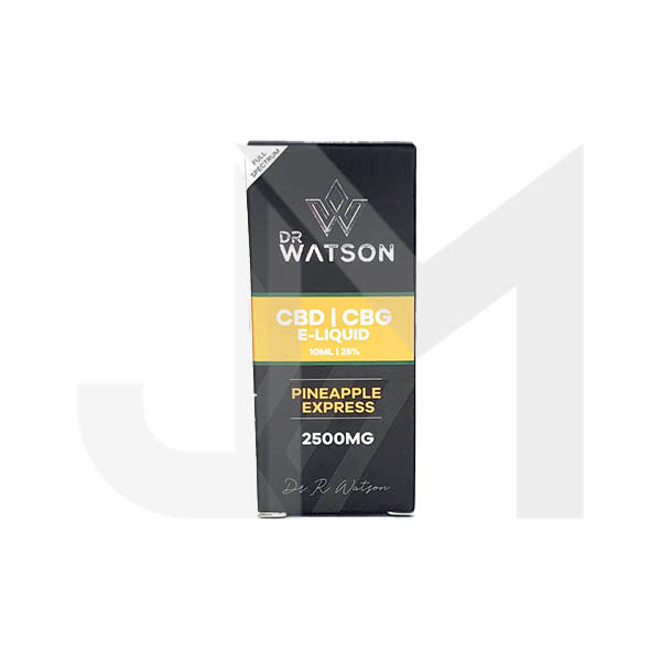Dr Watson 2500mg CBD E-Liquid Pineapple Express - 10ml | UK Wholesale