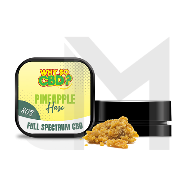 Why So CBD? 80% Full Spectrum CBD Crumble 5g